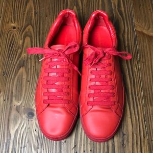 Zara Man Leather Sneakers